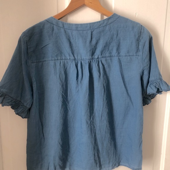 MADEWELL Chambray blouse - Picture 4 of 6